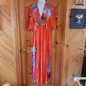 Desigual long flowy maxi dress